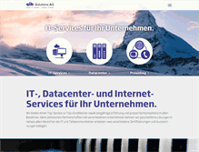 Tablet Screenshot of gib-solutions.ch